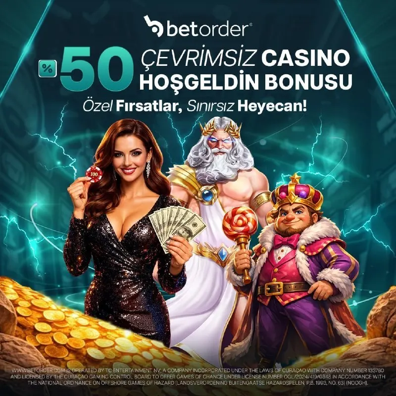 🔥🎰 BETORDER'A HOŞ GEL, KAZANMAYA HEMEN BAŞLA! 🎰🔥 🎁%50 Çevrimsiz Casino Bonusu ile avantaj…