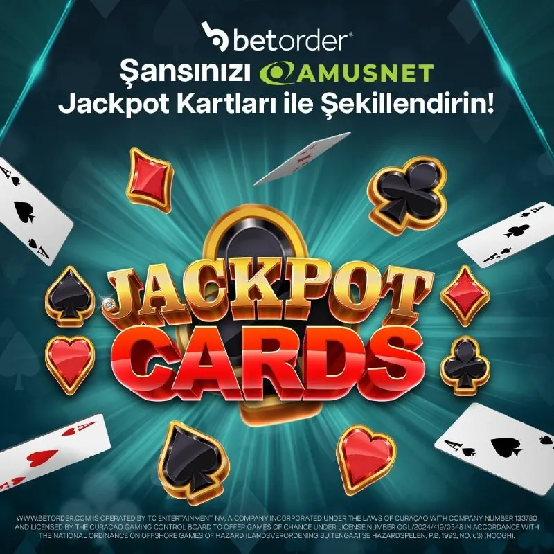 Şansını Amusnet Jackpot Cards ile şekillendirmeye hazır mısın? 🍀 Kart sembollerini…