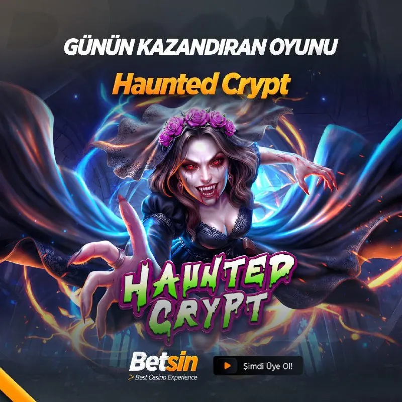 🎰 Betsin’de günün kazandıran oyunu seni bekliyor! 🤩 Şimdi oyuna katıl, büyük ödül…