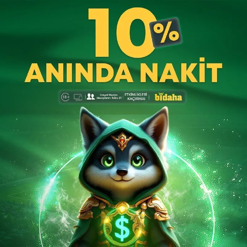 💚 FIRSATIN ADI: %10 ANINDA NAKİT! 🔥 Beklemek yok, ertelemek yok! ⏩ %10 ANINDA NAKİT…