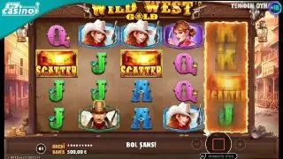 Wild West Gold’un tozlu ve tehlikeli kasaba meydanında 500 TL bahisle silahını çeken Uğur…