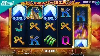 Fortune of Giza’nın gizemli piramitleri arasında 450 TL bahisle antik hazinelerin peşine…