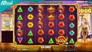 Gates of Olympus 1000’de 35 TL’lik bir bahisle çarkları çeviren Sertan Bey, tam 72.100 TL…