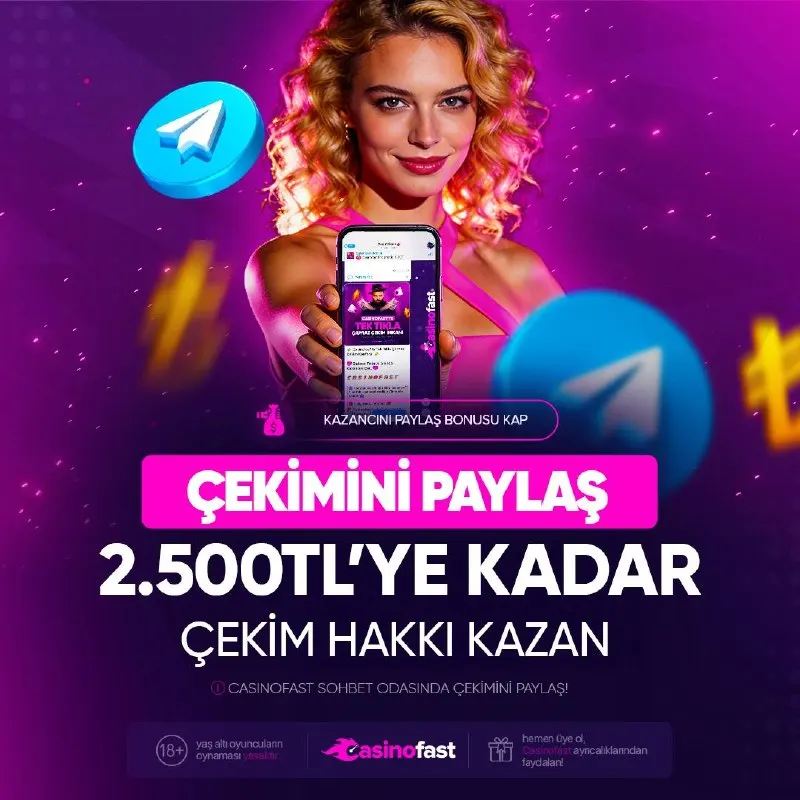 ⚡️⚡️⚡️⚡️⚡️⚡️⚡️⚡️⚡️⚡️ KAZANDIRIYOR! ⚡️Çekimini Paylaş 2500₺'Ye Kadar Nakit Kazan! 🥳Hem…