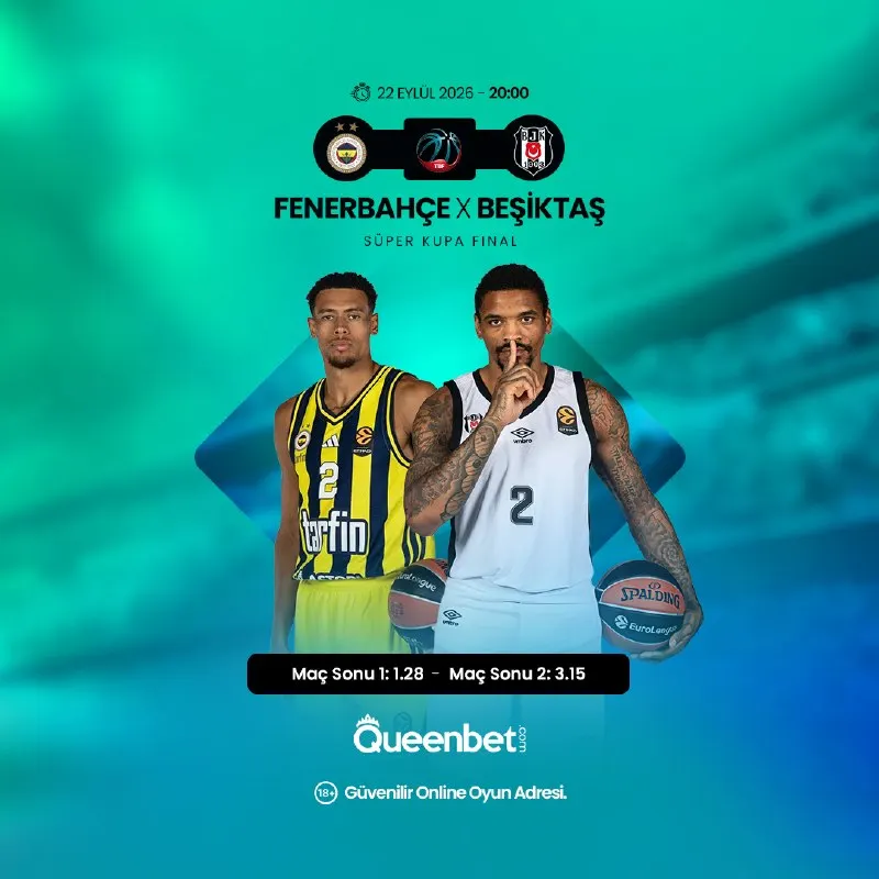🏀 KUPA MAÇI! 🏆 TBSL Super Cup Final ⏰ 20:00 Fenerbahçe - Beşiktaş Tek maç, tek kupa…