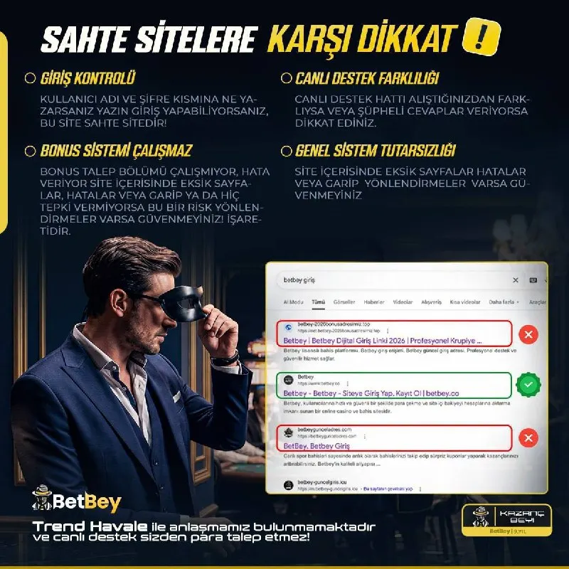 ⚠️ SAHTE SİTELERE KARŞI DİKKAT! ⚠️ ÖNEMLİ UYARI ⚠️ ✔️ Kişisel bilgilerinizin güvenliği…
