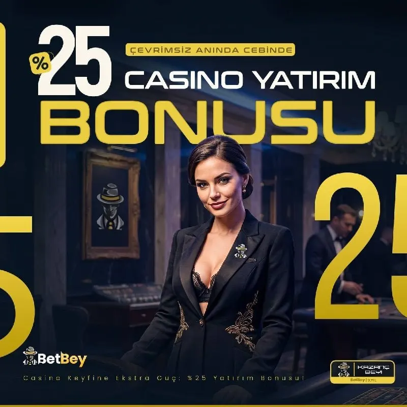 BETBEY CASINO'DA AVANTAJLI PROMO! 🎰 🔣2️⃣5️⃣Casino Yatırım ÇEVRİMSİZ! Yeni yatırımına…