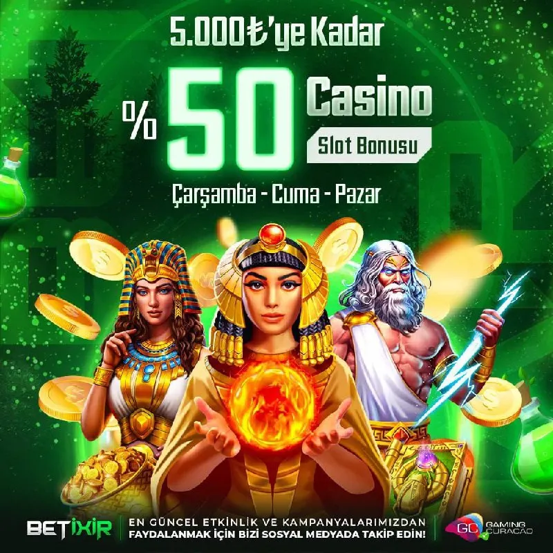 🎁 Bugüne Özel Casino Bonusu #BetIXIR 'de 7️⃣ 🔄 Casino Ve Slot Alanında Yapacağınız…