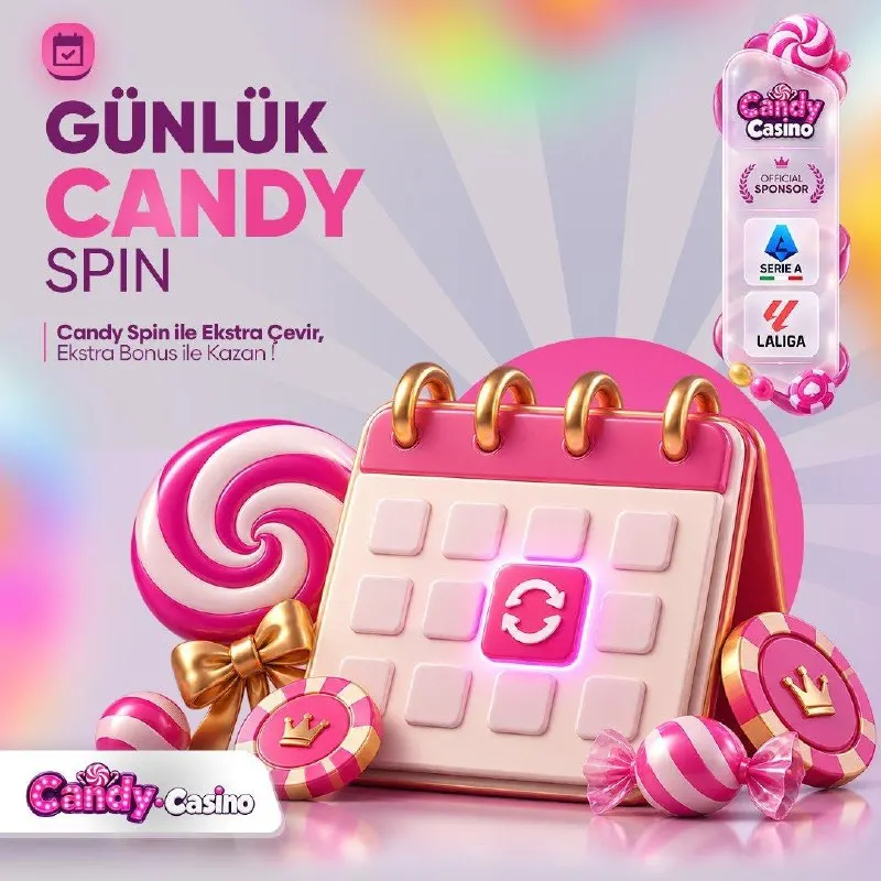 🥂 CANDYCASİNO KAZANDIRMAKTAN VAZGEÇMİYOR 🥂 👑 GÜNLÜK CANDY SPİN ile artık kazanmak çok…
