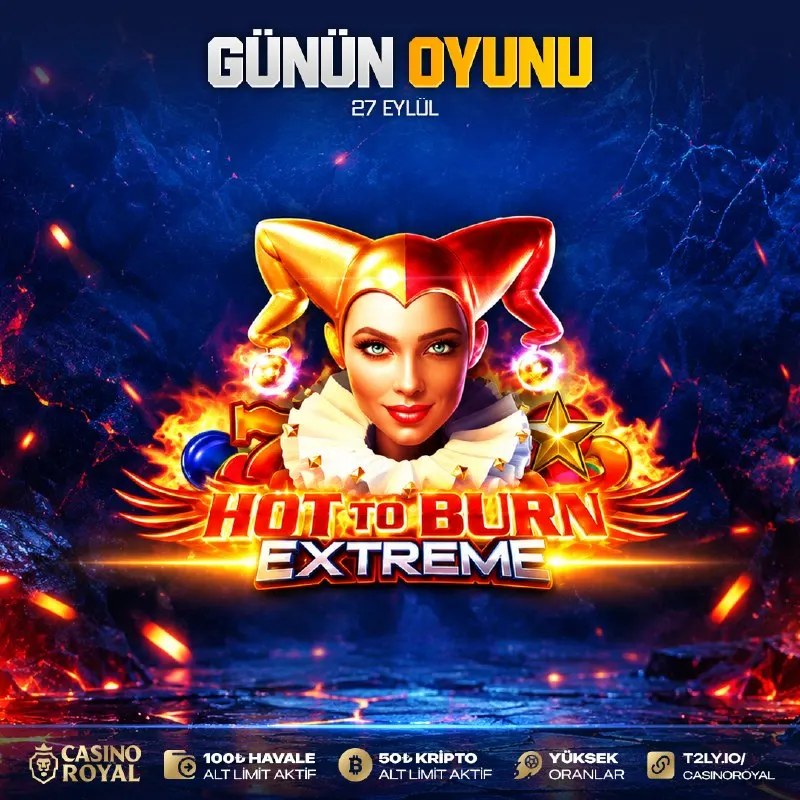 🔥 BUGÜN BİRAZ ATEŞLİ GİDİYORUZ ✅ Sırada Hot to Burn Extreme var. 🍀 Bol şanslar dileriz…
