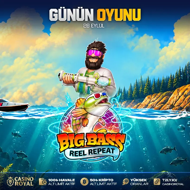 ✅ BIG BASS REEL REPEAT BUGÜN KARŞINDA ✅ Balıkçılık temasıyla farklı bir hava. ✅ Gerisi…