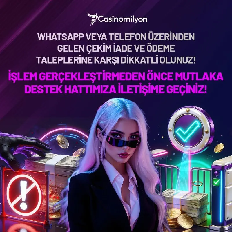 🤩Sizi Önemsiyoruz 🕶️WhatsApp veya telefon üzerinden gelen çekim iade ve ödeme taleplerine…