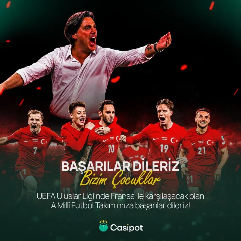 UEFA Uluslar Ligi'nde Milli Takımımıza sonsuz başarılar. 🇹🇷 💚⭐💚