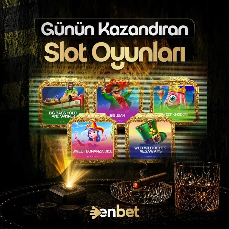 ❤️❤️❤️❤️ 🎰 GÜNÜN EN ÇOK KAZANDIRAN SLOT OYUNLARI ENBET'TE! ❤️ Big Bass Hold and Spinner…