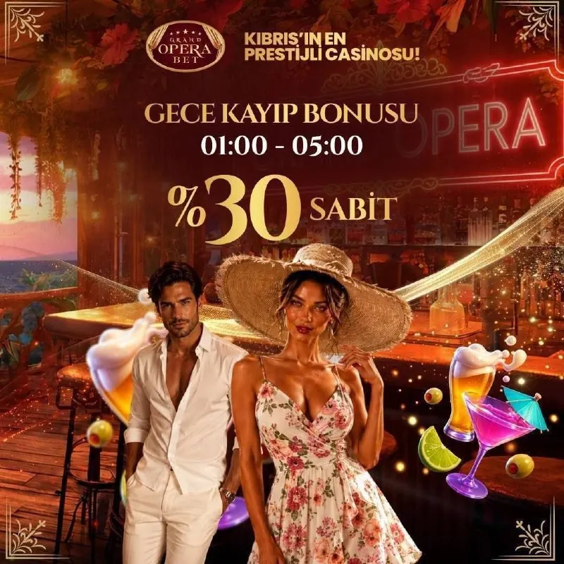 🌙 %30 GECE KAYIP BONUSU 💰 ⏰️01:00 - 05:00 saatleri arasında gerçekleşen kayıplarınızın…
