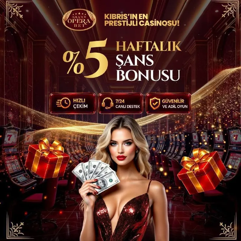 🍀 %5 Haftalık Şans Bonusu ile Kazanmaya Devam Et! 🗓 Her hafta süprizler, kazanç dolu…