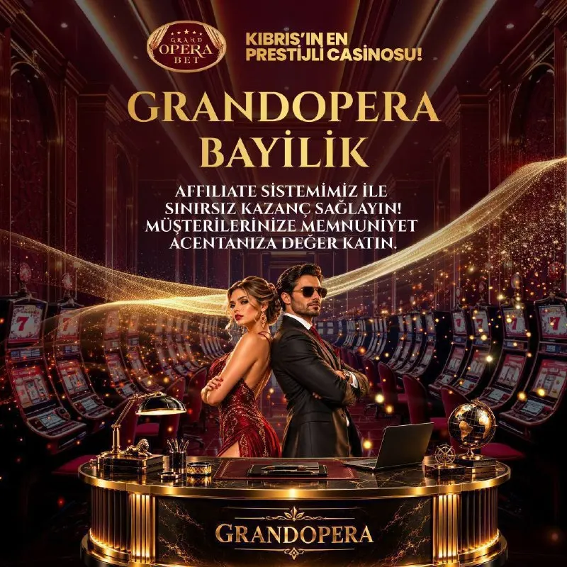 ✨GRANDOPERA BAYİLİK ✨ Kıbrıs’ın en prestijli casinosu Grand Opera’nın bayilik sistemiyle…