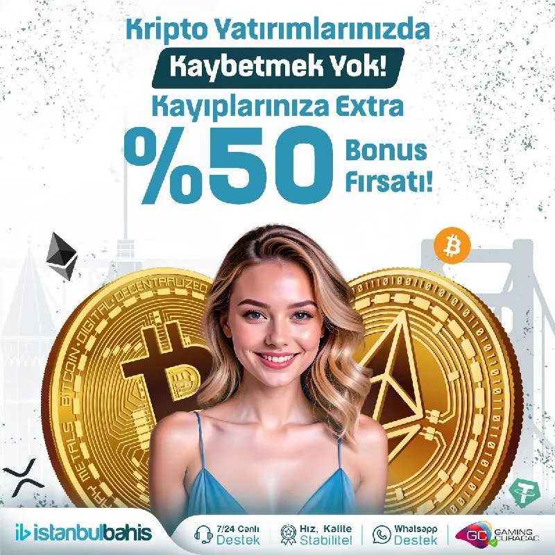 🏆 #İstanbulBahis'te Bonusların Sonu Gelmiyor ⁉️ ✨ Kripto Yatırımlarıyla İstanbulBahis'te…