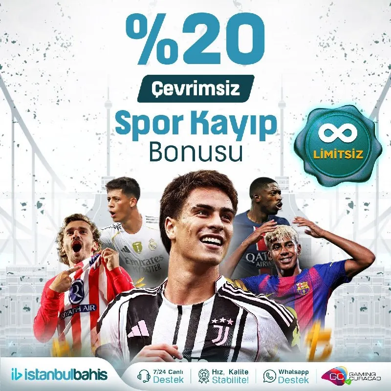 🎁 #İstanbulBahis 'te Kaybetmek Yok 🎁 ⚡️ Spor Bahislerindeki Anlık Kayıplarınıza ❎🔢🔢 'ye…