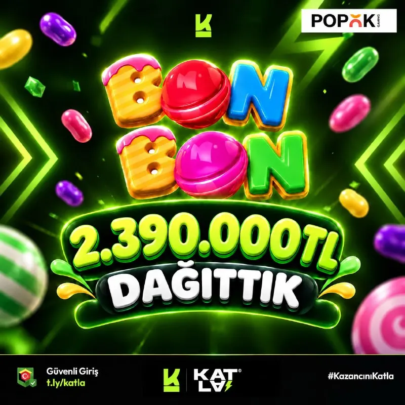 🍀 DÜN DENEME BONUSU İLE 2.390.000₺ DAĞITTIK! 🎰 200 Freespin 💰 Bet Değeri : 10₺ ⚠️ 2000 TL…