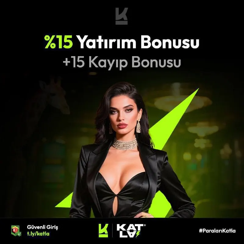 🚨 DOUBLE BONUS AKTİF! 🎁 Katla’da kazanç da, kayıp da boş geçmiyor! 💲 %15 YATIRIM BONUSU 🛡…
