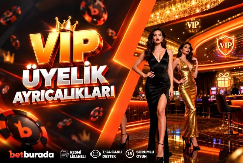 🧡BetBurada'da VIP olma fırsatı seninle!🔸 ☄Sadakatini göster, yatırım yap ve kazanç sağla…