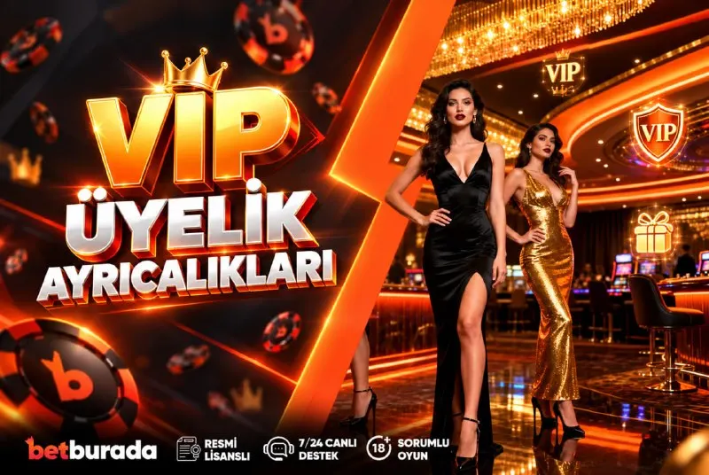 🧡BetBurada'da VIP olma fırsatı seninle!🔸 ☄Sadakatini göster, yatırım yap ve kazanç sağla…