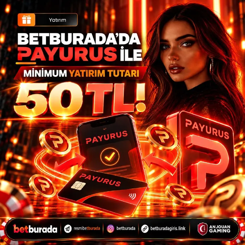 🧡🟠🟧🟠🍊🔸 ‼️PAYURUS ILE LIMITLERI AŞIYORUZ!‼️ 💵50TL YATIRIM VE 100TL ÇEKİM IMKANI💵 📣PayUrus…