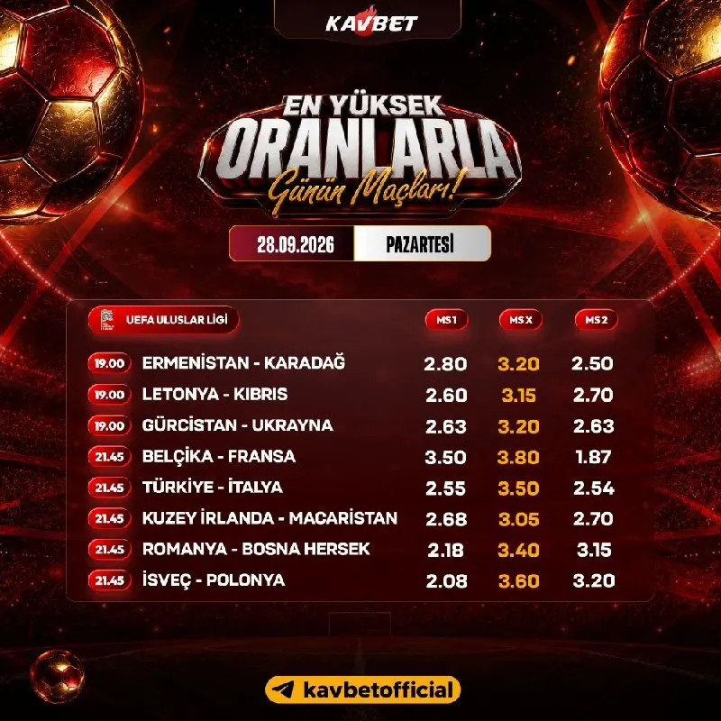 ⚽️⚽️⚽️⚽️⚽️⚽️⚽️⚽️ ⬆️En Yüksek Oranlarla Günün Maçları⚽️ 🎾Yüksek oranlar ile yüksek kazanç!…