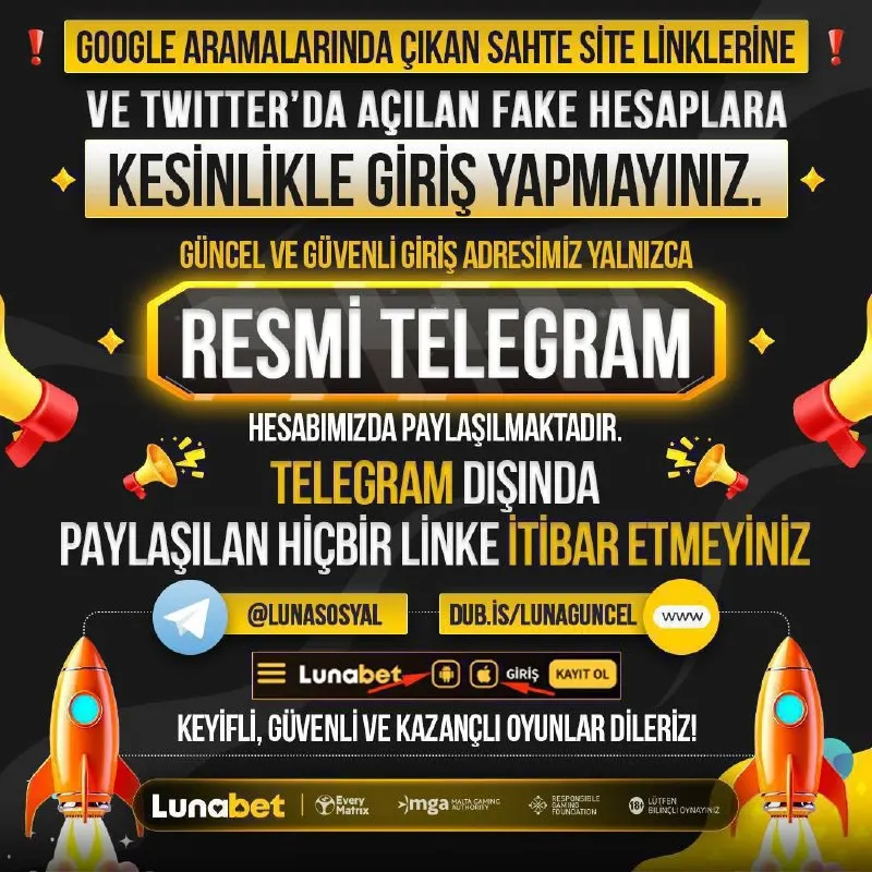 ❗Google aramalarında çıkan sahte site linklerine ve Twitter’da açılan fake hesaplara…
