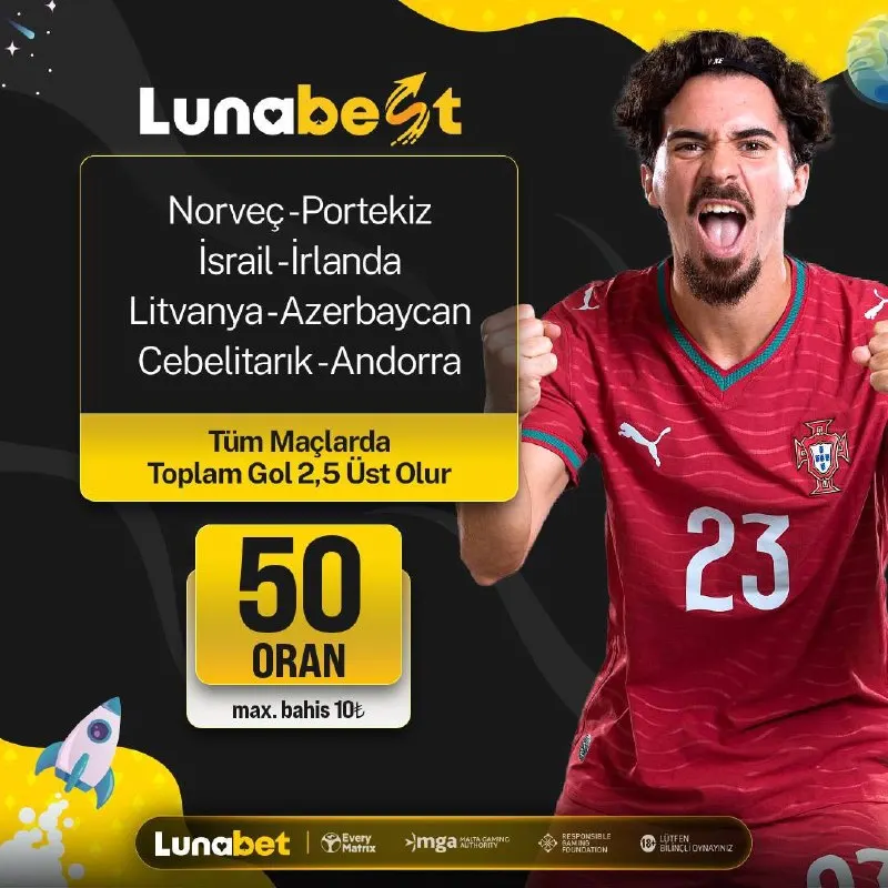 ⚽️ Lunabest ❌ 50 🔥Herkes Aynı Fırsatı Sunar, Lunabet Fırsat Yaratır! 🚀 Bu Özel…