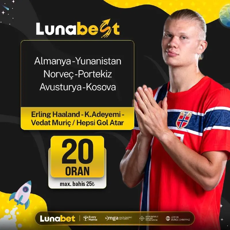 ⚽️ Lunabest ❌ 20 🔥Herkes Aynı Fırsatı Sunar, Lunabet Fırsat Yaratır! 🚀 Bu Özel…