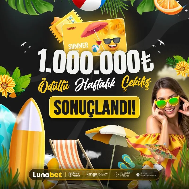 Haftalık Çekiliş Ödülleri Eklendi! 💡 1.000.000 TL 💡 Şanslı Sahiplerini Buldu! 🟢Yeni…