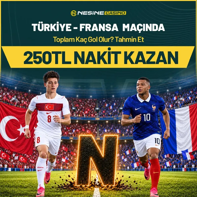 🏆 DEV MAÇ ! DEV HEYECAN DEV ÖDÜL! 🏆 🇹🇷 TÜRKİYE - FRANSA 🇫🇷 ✅Bota Gir! ✅Yarışmalara Tıkla!…