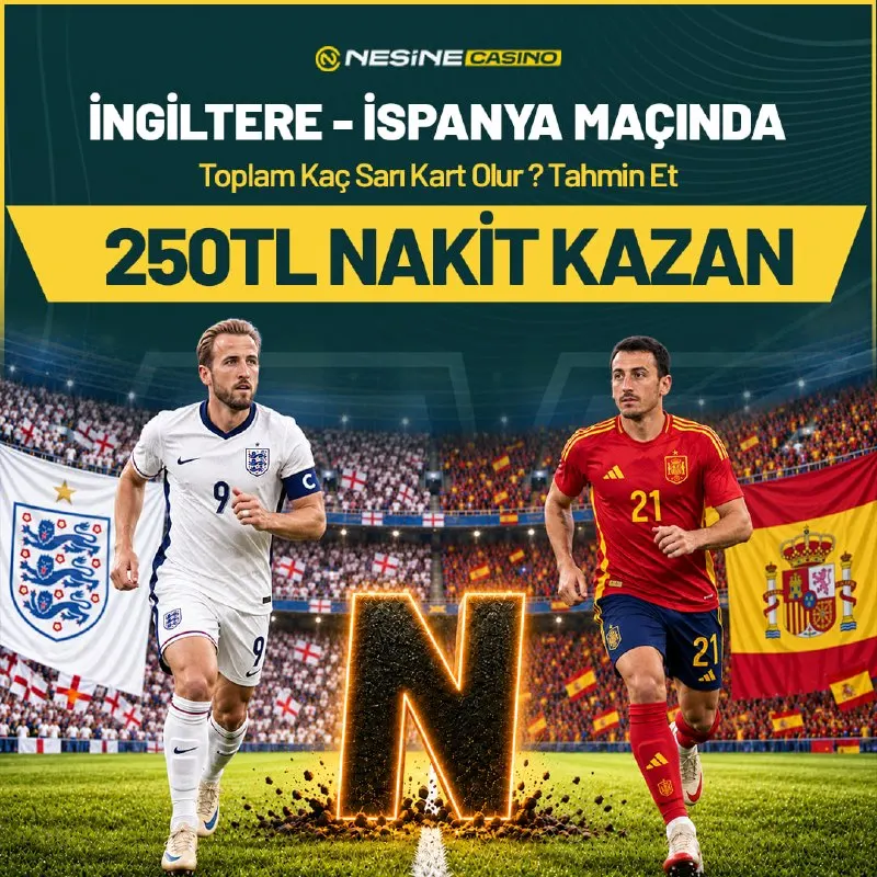 🏆 DEV MAÇ ! DEV HEYECAN DEV ÖDÜL! 🏆 🏴󠁧󠁢󠁥󠁮󠁧󠁿İNGİLTERE - İSPANYA 🇪🇸 ✅Bota Gir! ✅Yarışmalara…
