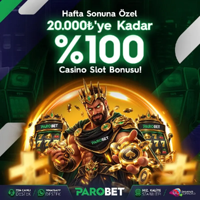 ⭐️ #ParoBet 'ten Hafta Sonuna Özel Hediye ⭐️ 💰 Hafta Sonuna Özel Casino Slot Alanında…