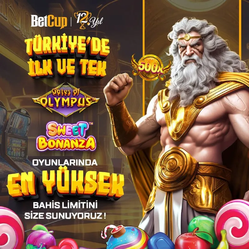 🔥 Gates of Olympus ve Sweet Bonanza oyunlarında en yüksek bahis limitleri BetCup'ta! 🍀…