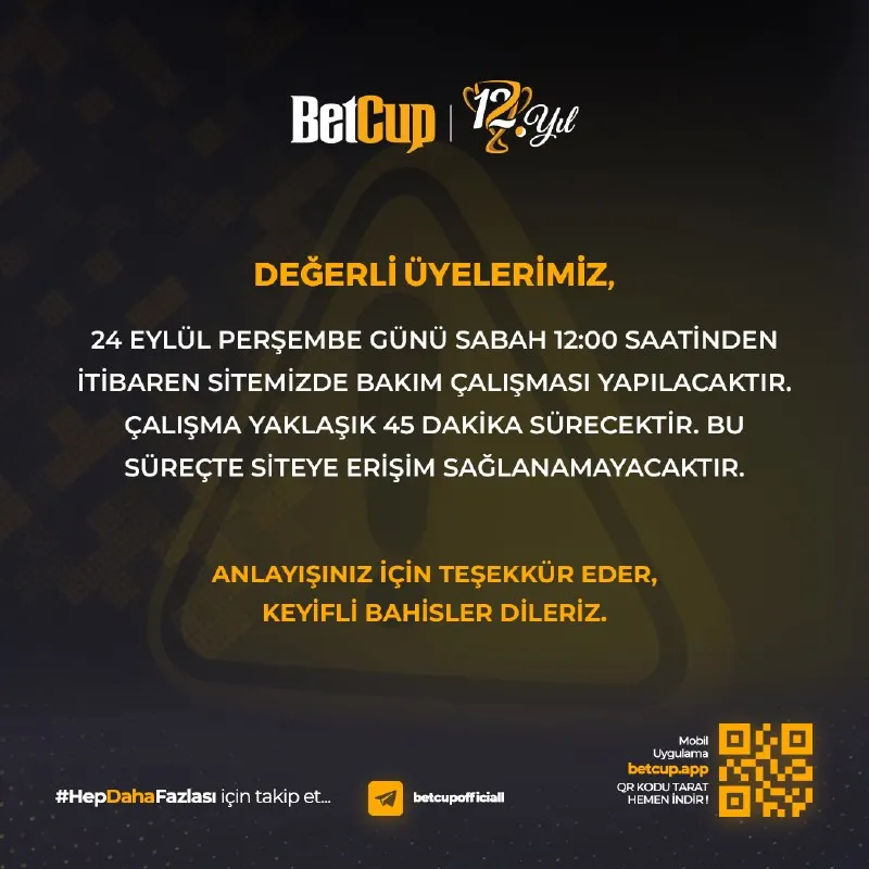 ‼️ TÜM DEĞERLİ ÜYELERİMİZİN DİKKATİNE ‼️
