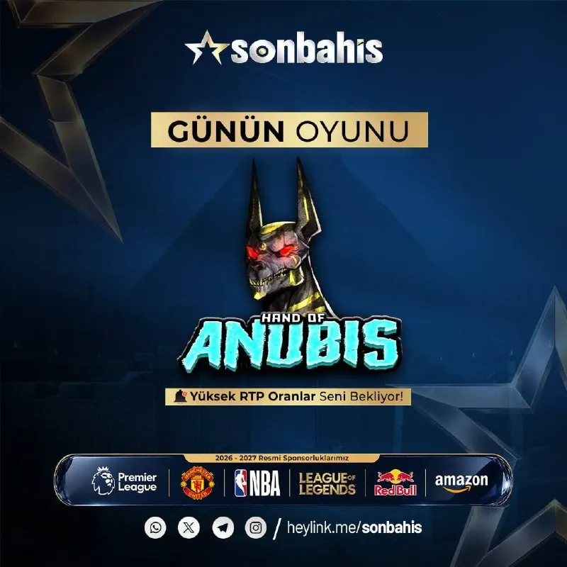 ⭐️GÜNÜN KAZANDIRAN OYUNU! 🔥 Hacksaw Gaming - Hand Of Anubis 🔥Kazanç doğru tercihle…