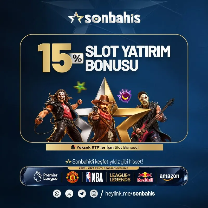 🎰SLOT SEVERLERE ÖZEL %15 SLOT YATIRIM BONUSU! 🔥Her Gün, Her Yatırımınıza %15 Nakit…
