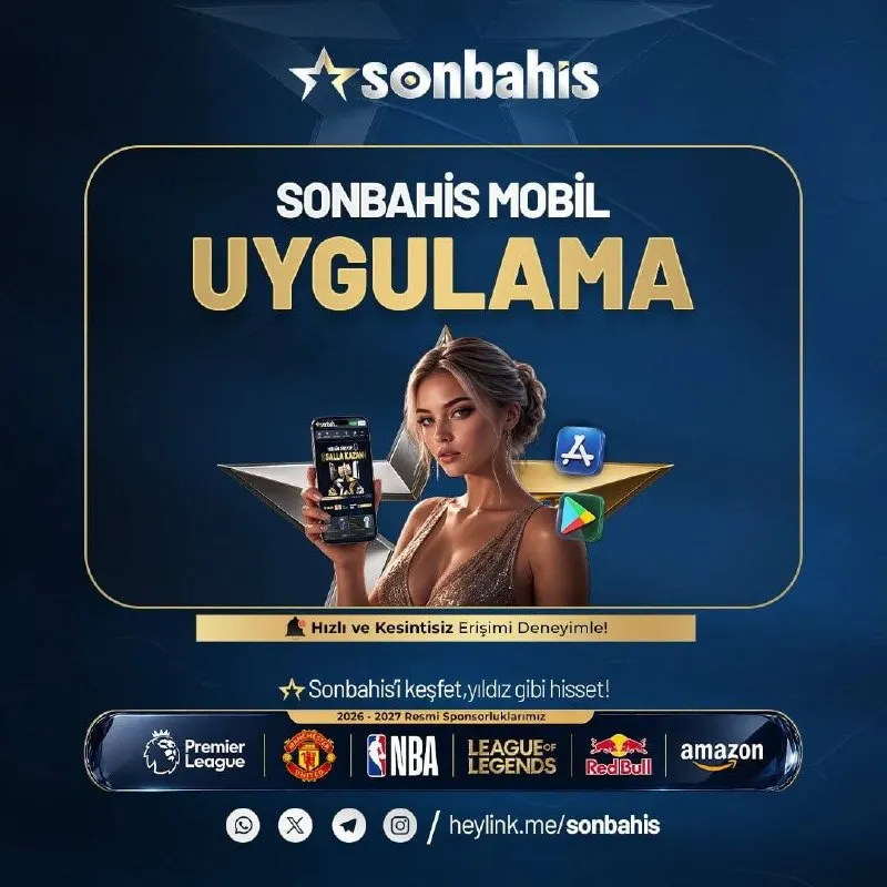 📱📱 SONBAHİS MOBİL UYGULA HER ZAMAN YANINIZDA! 🔥Hemen Resmi Uygulamamızı İndir, Hızlı ve…