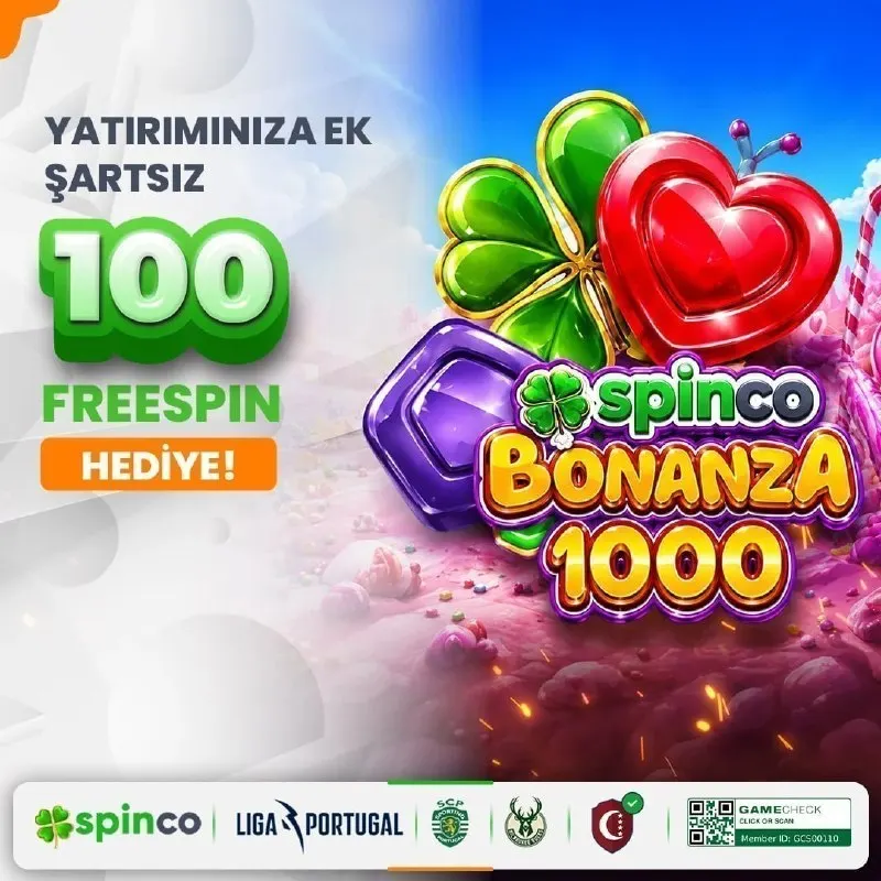 🟠🔴🔴 🔴 🔴🟠🟠🟠🔴🔴🔴🟠 😎 500₺ ve üzeri HER YATIRIMA GEÇERLİ EK FREESPIN BONUSU ! 🍭 Spinco Bonanza…