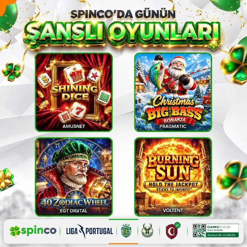 💜💜🤍💜💜💜 🤍 🤍💜🤍🤍💜💜🤍 💰 SpinCo'da Günün En Çok Kazandıran Şanslı Oyunlarını Dene, Büyük Kazanç…