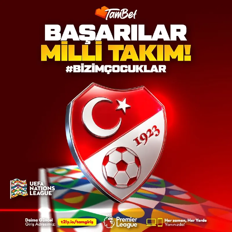 🏆 A Milli Takımımızın UEFA Uluslar A Ligi'nde ikinci maçına çıkıyor! TamBet Ailesi Olarak…