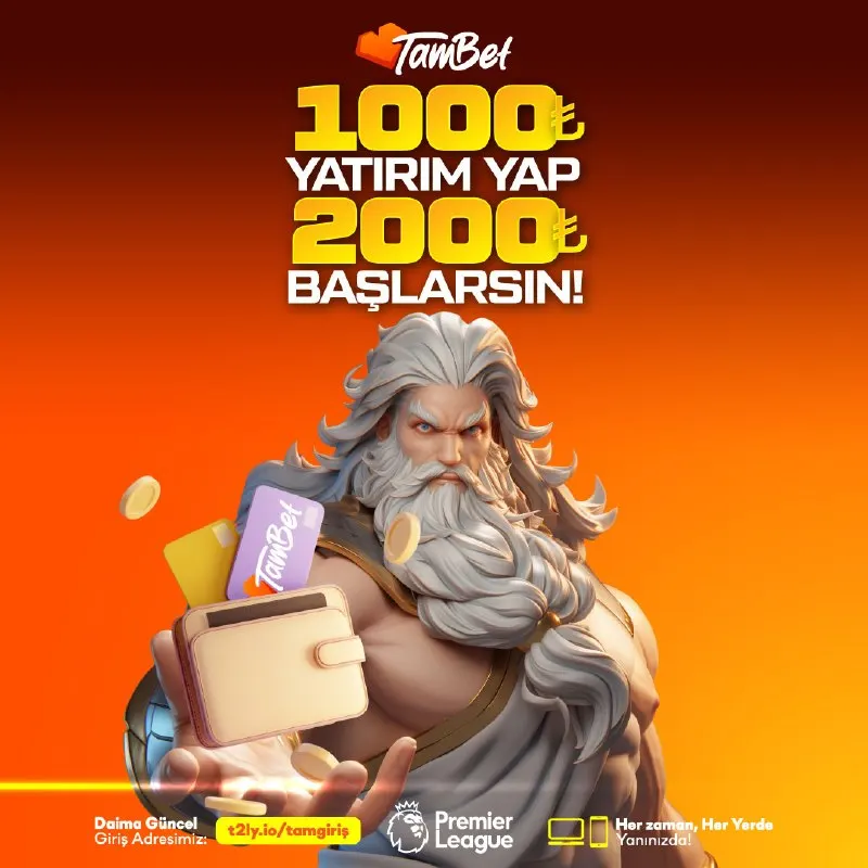 🚨 %100 ÖNDE BAŞLA KAZANAN SEN OL! 🚨 👈Tambet'te Yatırımınız artık 2 kat daha değerli! 👈…
