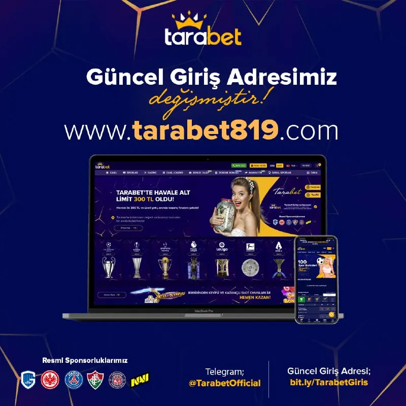 Değerli Üyelerimiz; Tarabet güncel giriş adresimiz tarabet819.com olmuştur. Sahte…