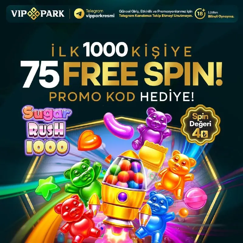🍭 Şekerleri Toplayın, Spinleri Kapın! Bugünün en tatlı fırsatı sizleri bekliyor! 🎁 İlk…