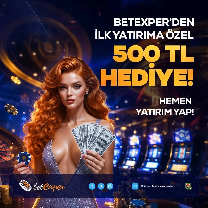 🎁 Betexper’den İlk Yatırıma Özel 500 TL Hediye! 🎁 ✨ Betexper dünyasına ilk adımını at…