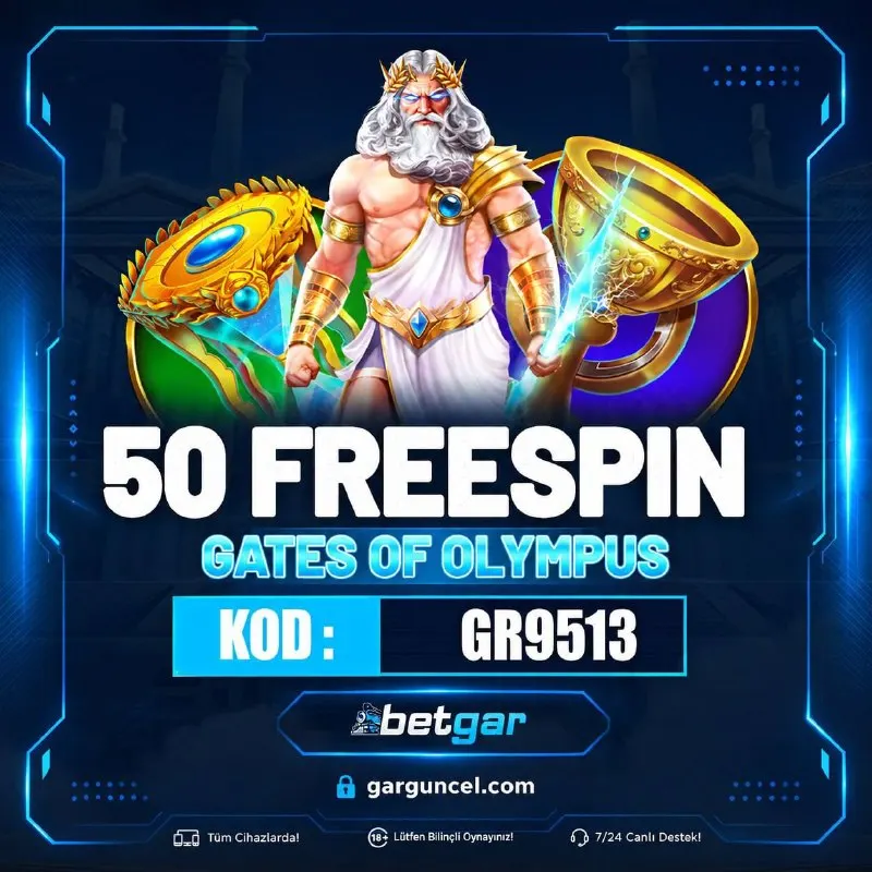 🤩 BETGAR KODU DÜŞTÜ! Gates Of Olmypus oyununda Geçerli Kod Aktif! 💙Son 1 hafta içerisinde…