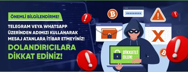 🚨 ÖNEMLİ BİLGİLENDİRME! 📢 Telegram veya WhatsApp üzerinden sizden adınızı kullanarak para…